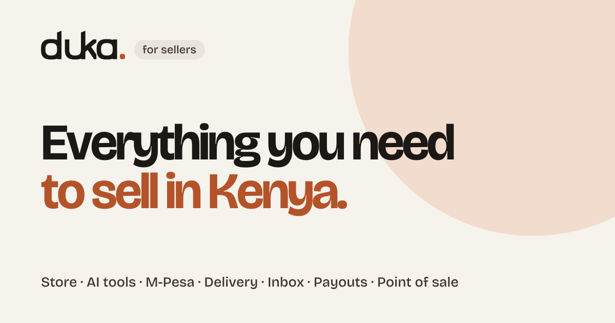 Features · Duka for sellers